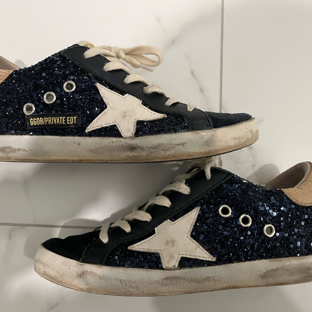 Navy Golden Goose Sneakers